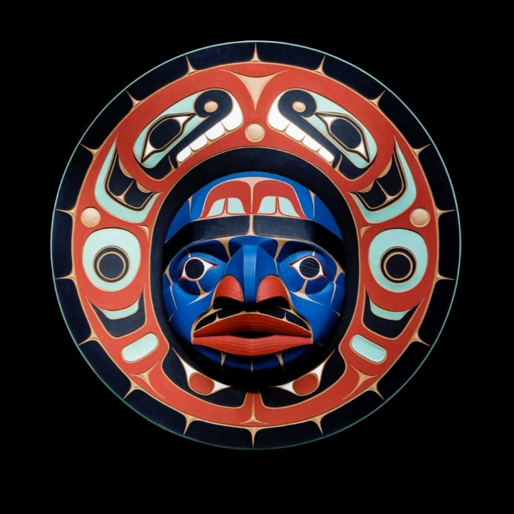 Picture of USA, WASHINGTON STATE, JAMESTOWN TOTEM ART PR