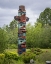 Picture of USA, WASHINGTON STATE, JAMESTOWN TOTEM ART PR