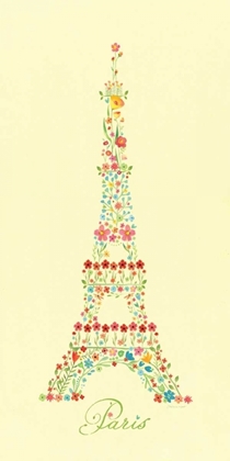 Picture of EIFFEL TOWER IN FLOWERS II