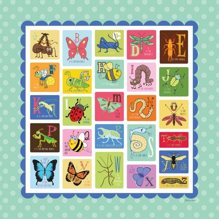 Picture of BUG ALPHABET 