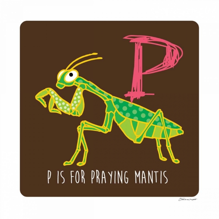 Picture of P IS FOR PRAYING MANTIS