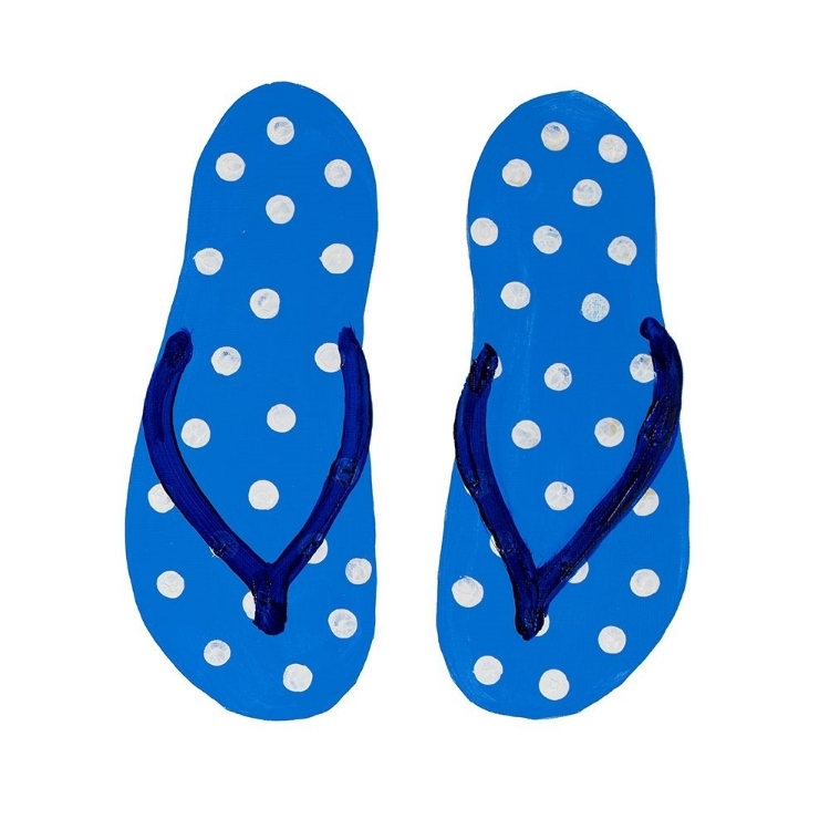 Picture of POLKA DOT FLIP FLOPS II