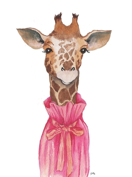 Picture of PRETTY IN PINK GIRAFFE