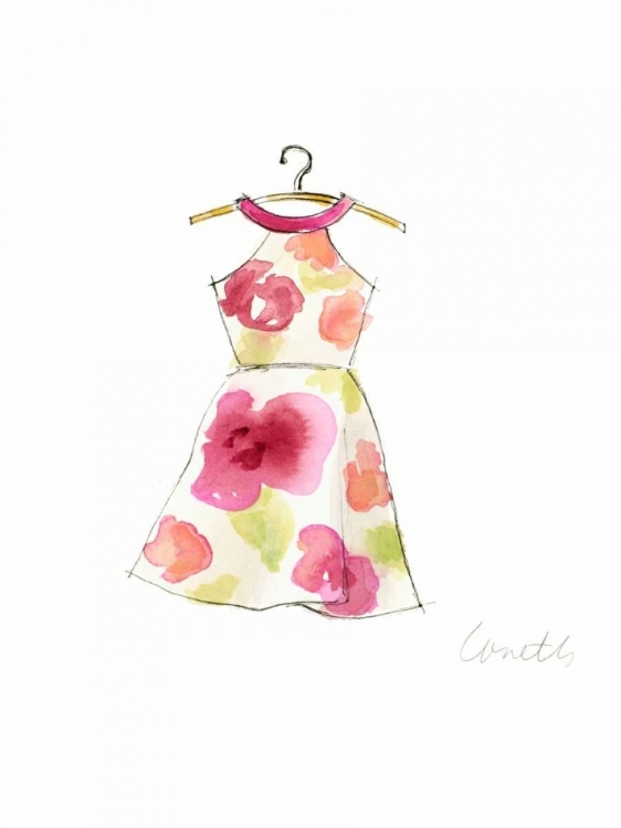 Picture of THE WATERCOLOR DRESSES I