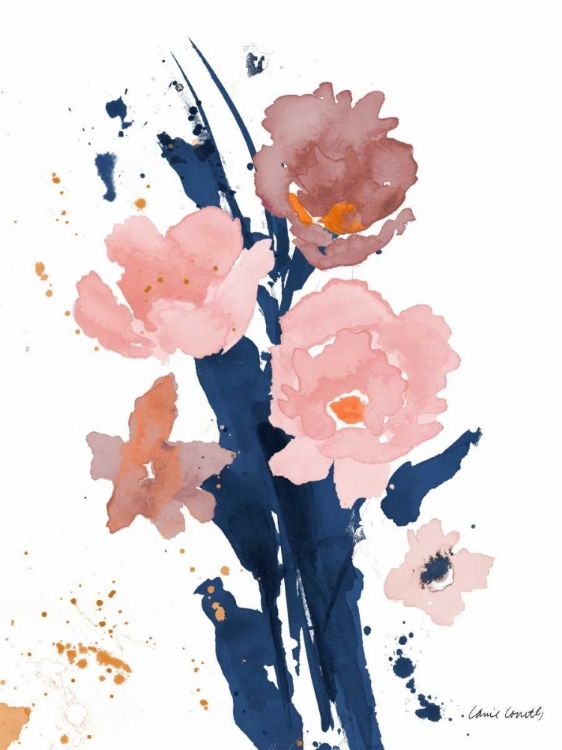 Picture of WATERCOLOR PINK POPPIES II