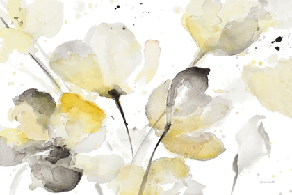 Picture of NEUTRAL ABSTRACT FLORAL I