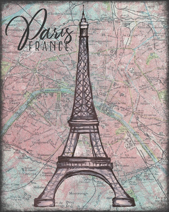 Picture of MAP OF PARIS