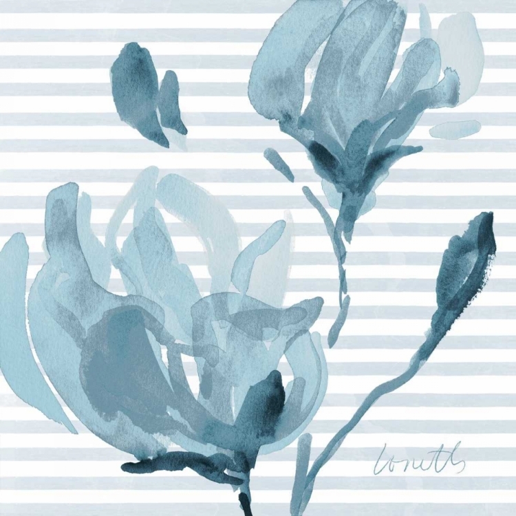 Picture of BLUE MAGNOLIAS I