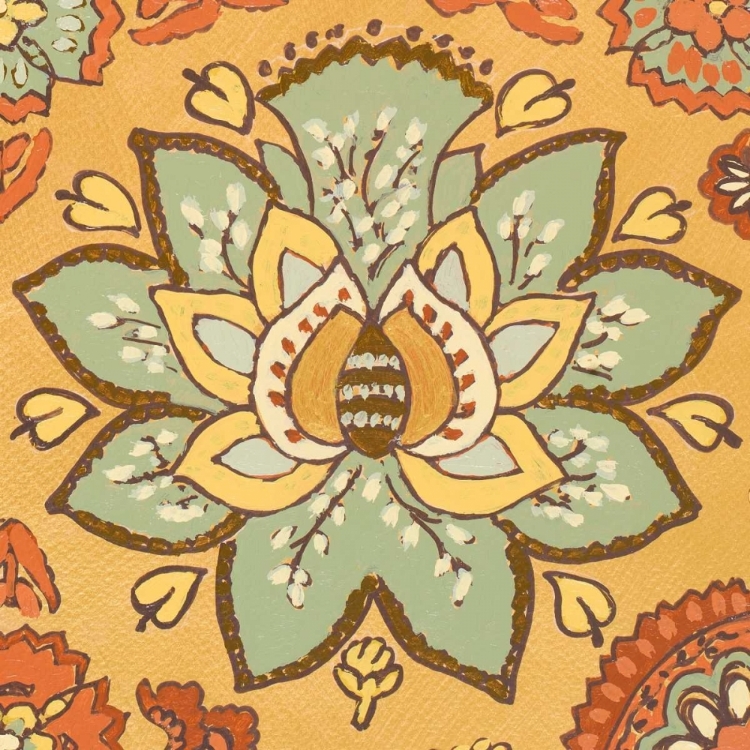 Picture of PERSIAN FLORAL IV