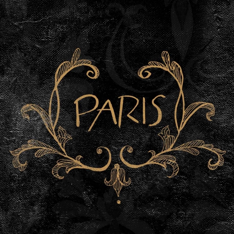 Picture of ELEGANT PARIS GOLD I