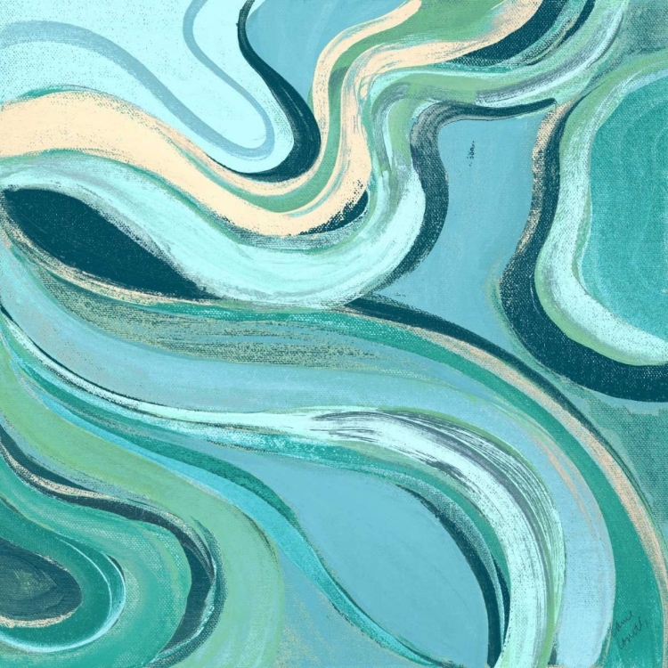 Picture of CURVING WAVES II