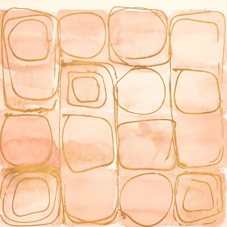 Picture of CIRCULAR SQUARES OF PEACH