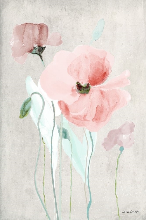 Picture of SOFT PINK POPPIES I