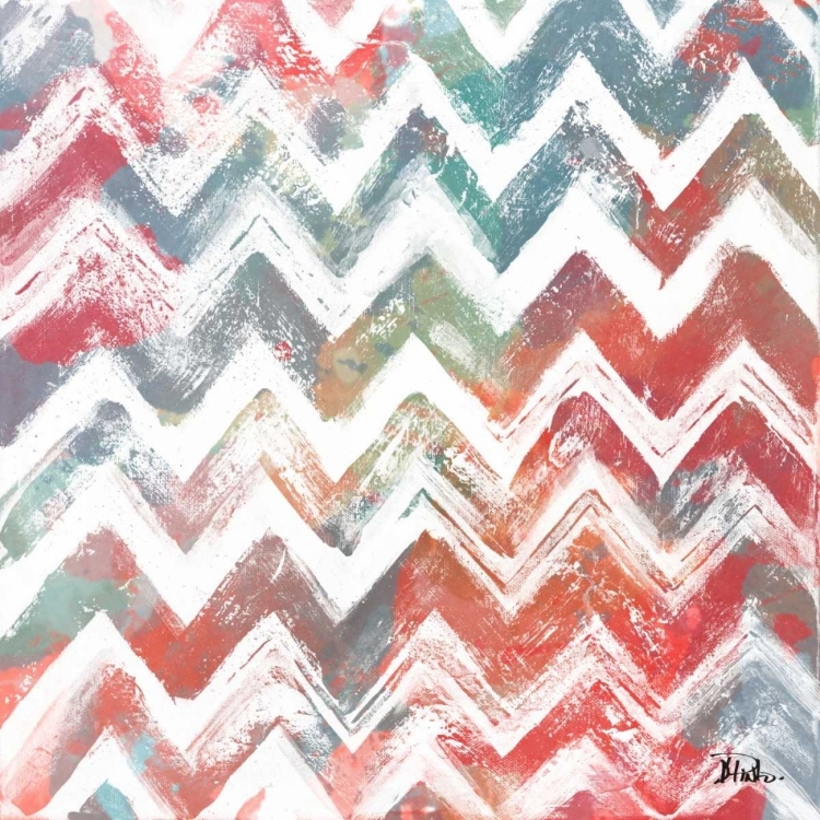 Picture of BRIGHT RUSTIC CHEVRON