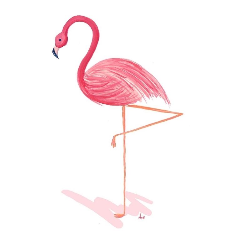 Picture of FLAMINGO WALK II