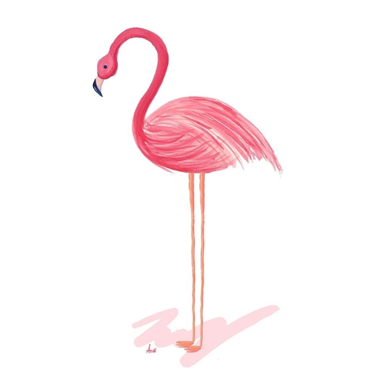 Picture of FLAMINGO WALK IV