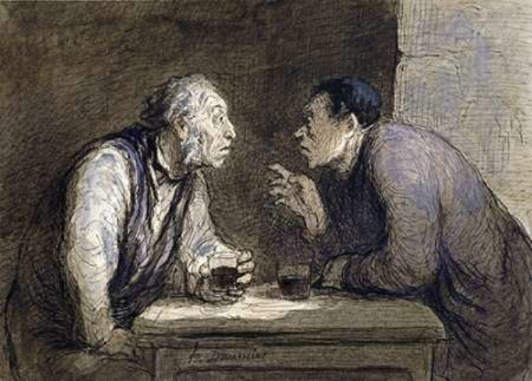 Picture of TWO DRINKERS