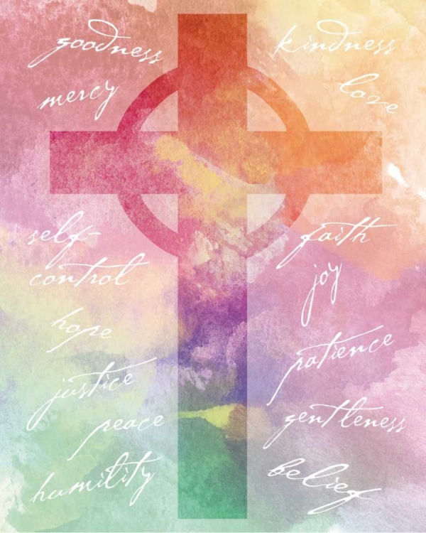 Picture of WATERCOLOR CROSS WORDS 2