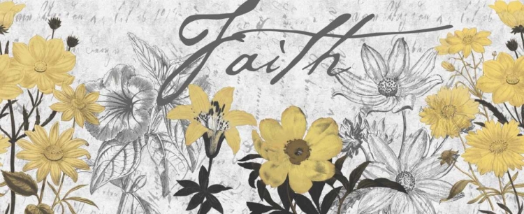 Picture of FLORAL FAITH YG NOBUTTERFLIES