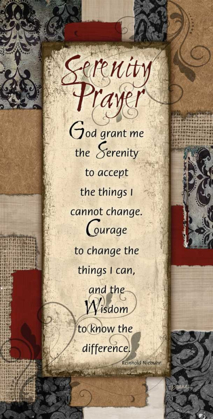 Picture of PATCHWORK SERENITY PRAYER SPICE