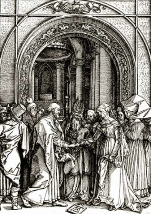 Picture of THE BETROTHAL OF THE VIRGIN