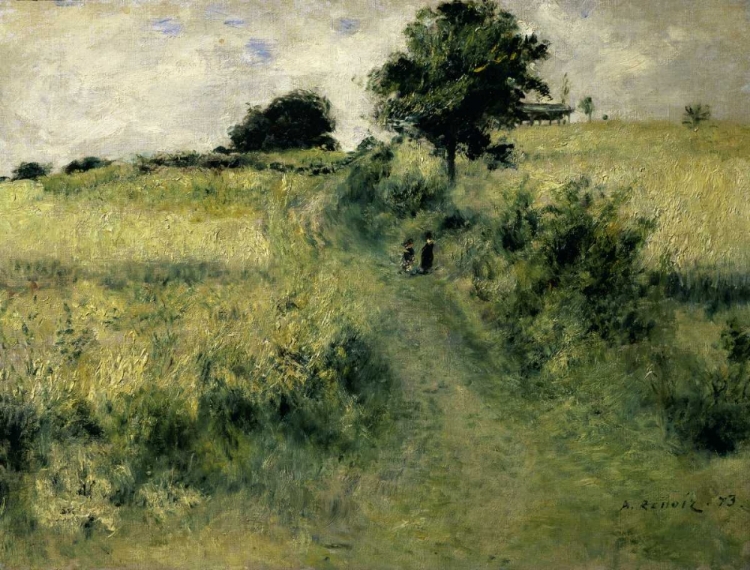 Picture of TWO PEOPLE IN A FIELD