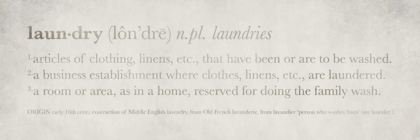 Picture of DEFINITIONS - LAUNDRY I