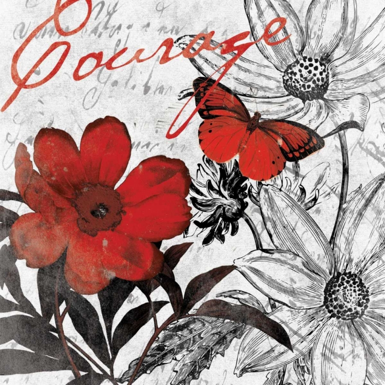 Picture of COURAGE FLORAL