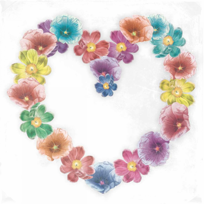 Picture of FLORAL HEART WHITE