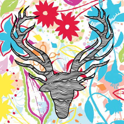 Picture of FLORAL DEER 1