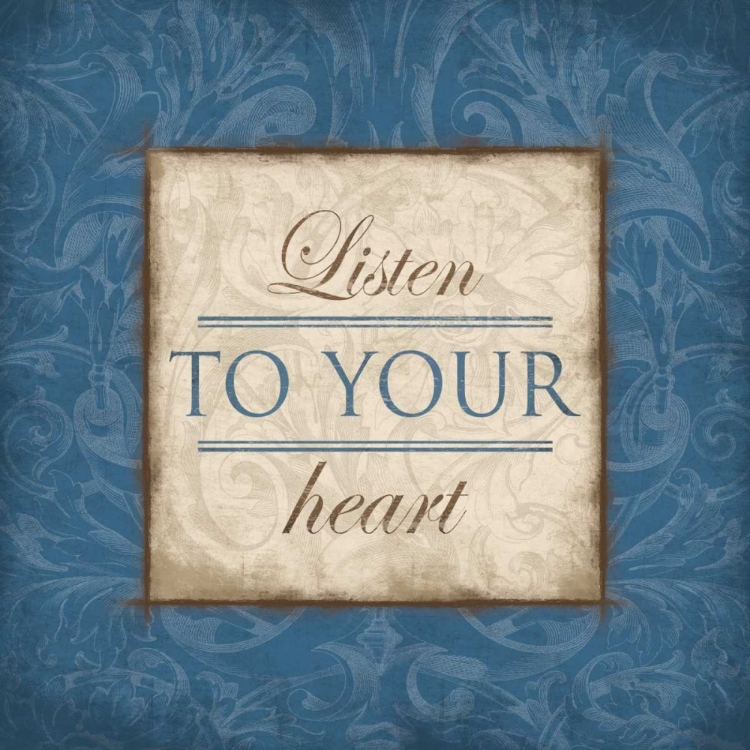 Picture of LISTEN TO YOUR HEART BLUE