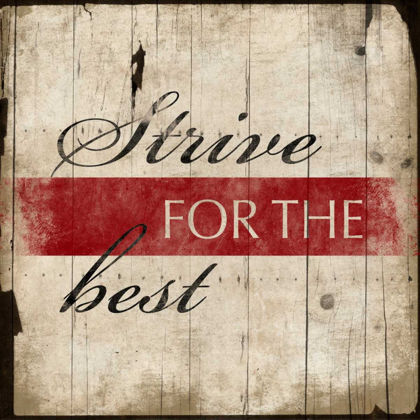 Picture of STRIVE FOR THE BEST