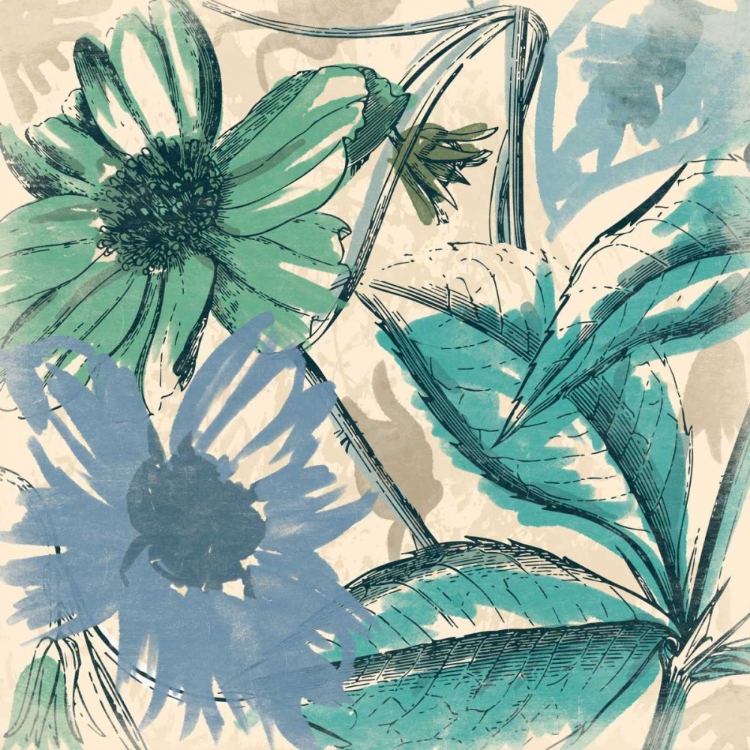 Picture of SKETCH FLOWERS