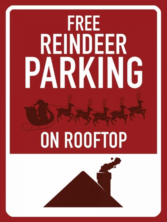 Picture of FREE REINDEER PARKING