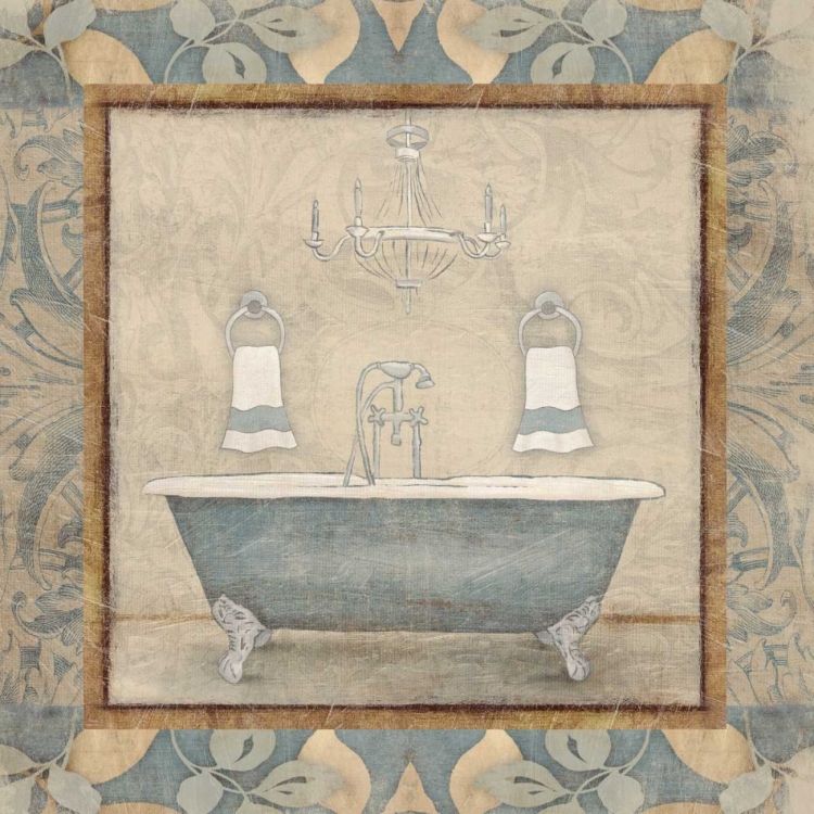 Picture of BATH FLORAL PATTERN