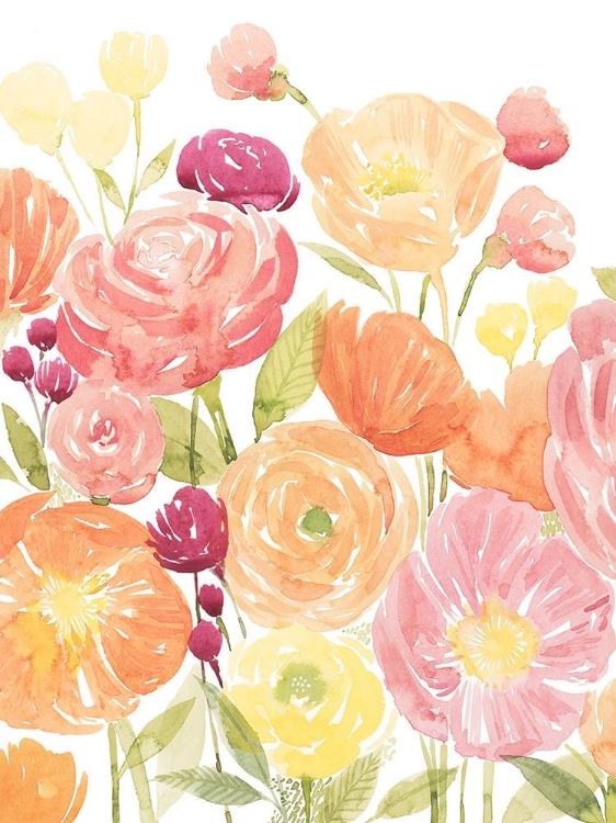 Picture of PASTEL PETALS I