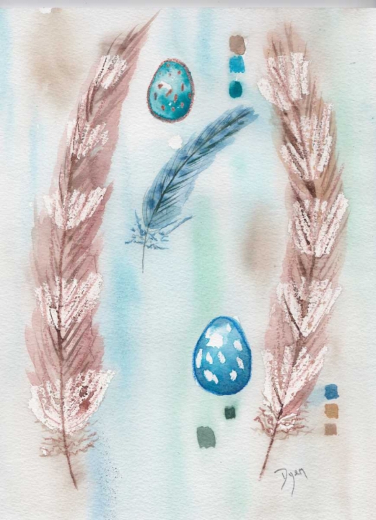 Picture of FEATHER AND EGG STUDY