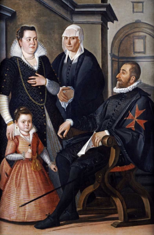 Picture of GROUP PORTRAIT OF A KNIGHT OF MALTA