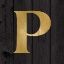 Picture of GOLD ALPHABET P