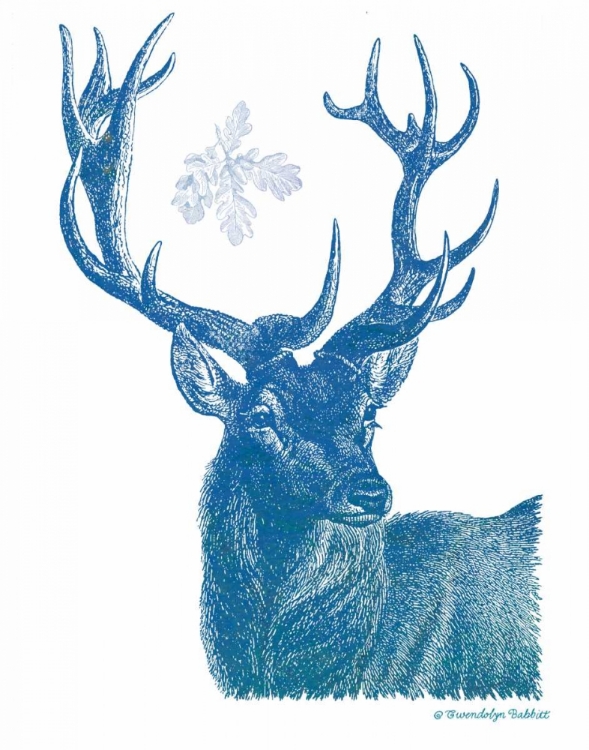 Picture of INDIGO DEER I