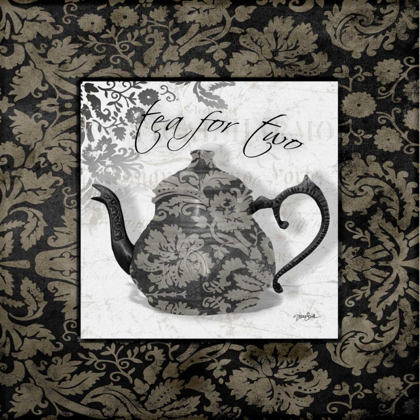 Picture of GRAY TEA DAMASK