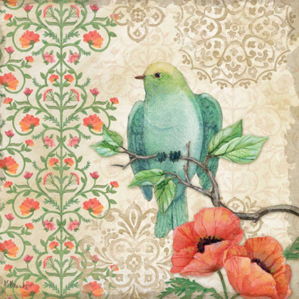 Picture of BLOSSOMING BIRDS SQ II