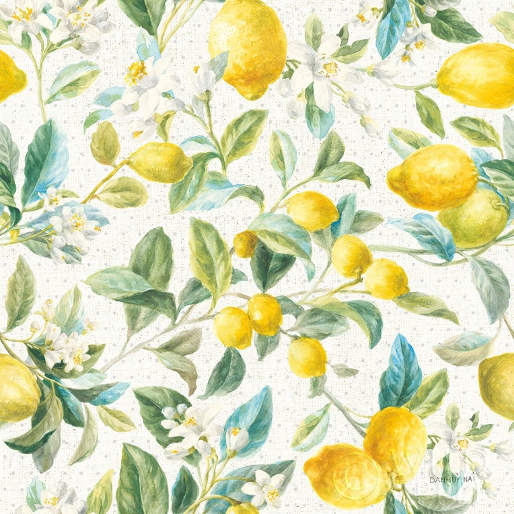 Picture of FLOURSACK LEMON PATTERN IA