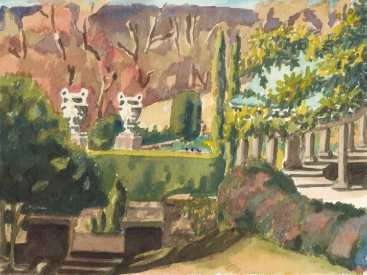 Picture of WATERCOLOR GARDEN II