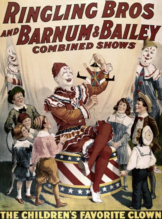 Picture of BARNUM AND BAILEY - CHILDRENS FAVORITE CLOWN