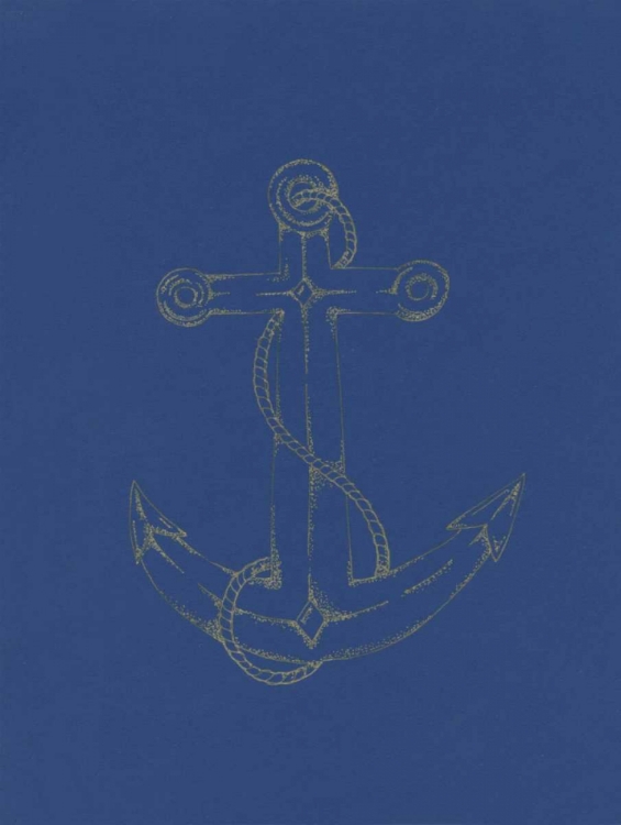 Picture of GLOWING INDIGO ANCHOR