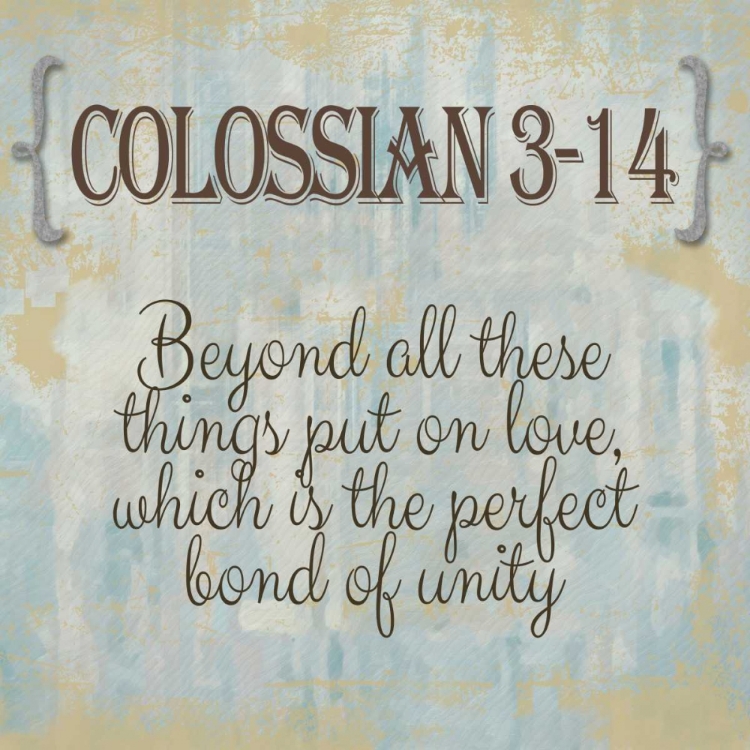 Picture of COLOSSIAN 3-14