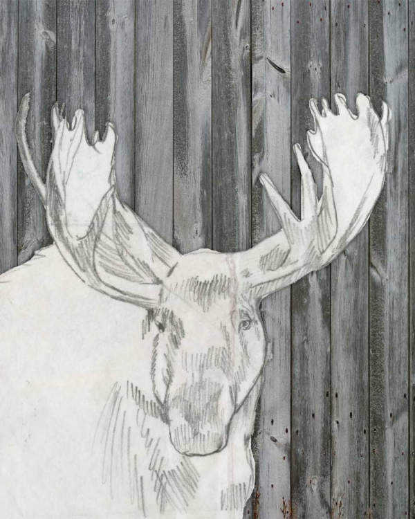 Picture of BARNWOOD LODGE SKETCH II