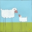 Picture of STICK-LEG SHEEP I