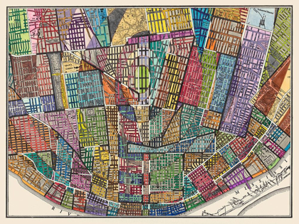 Picture of MODERN MAP OF ST. LOUIS